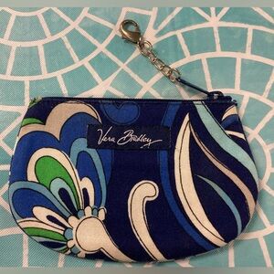 💛TODAY***$7***Vintage Vera Bradley change purse/small wallet with ID holder.